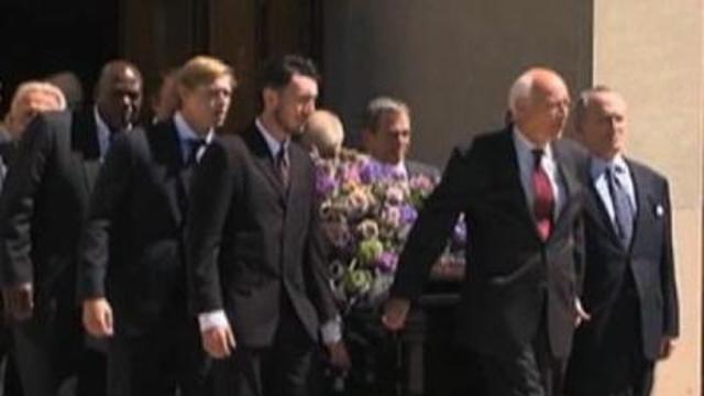 Ravens owner Modell remembered fondly at funeral