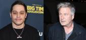 Pete Davidson and Alec Baldwin. (Getty Images)