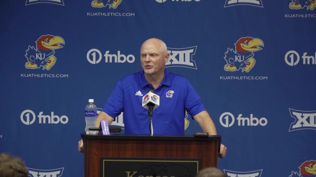 Kansas football defensive coordinator Brian Borland previews Missouri State opener