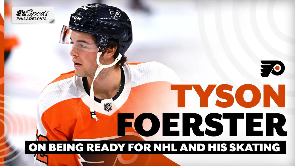 Tyson Foerster headlines Flyers rookie camp roster