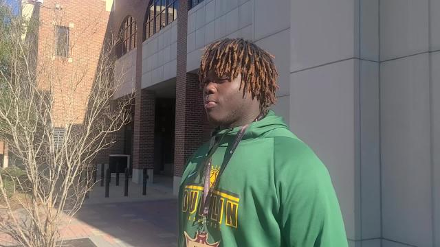 Watch: 2024 defensive tackle Nasir Johnson talks about his visit to Florida State