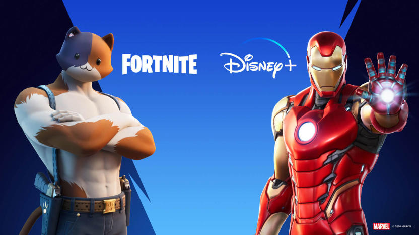 'Fortnite' Disney+ promotion