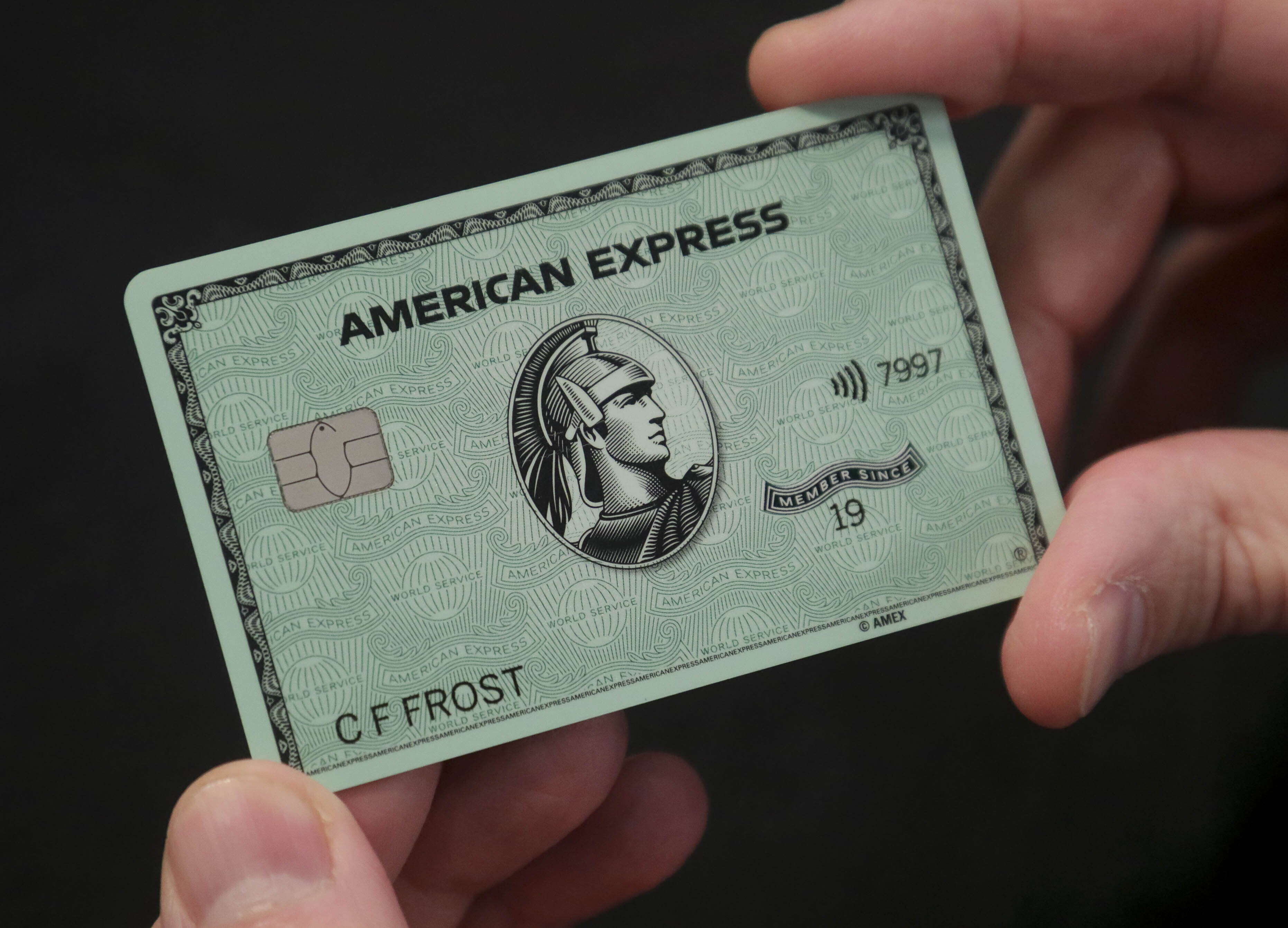 American Express Green в компьютер