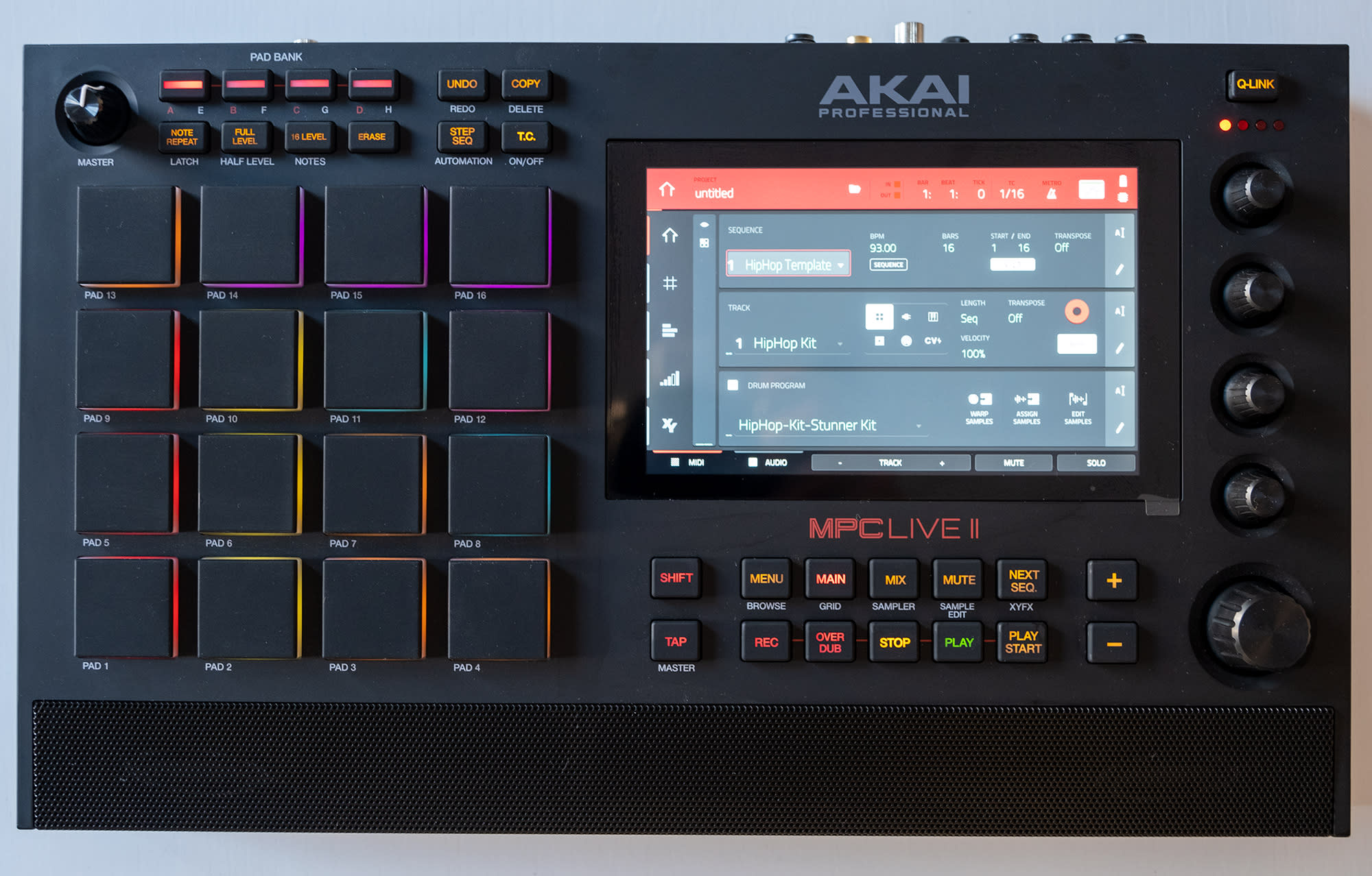 akai mpc 2 audio engine not working