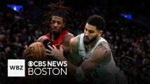 Celtics-Heat Game 1 gets chippy at the end as Jayson Tatum leads Boston to blowout win