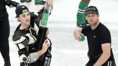 Associated Press - The Dallas Stars have quite an age gap.  Top goal scorer Wyatt Johnston is only 20 years old, and was a teenager for most of the playoffs last year.  On the other end for the