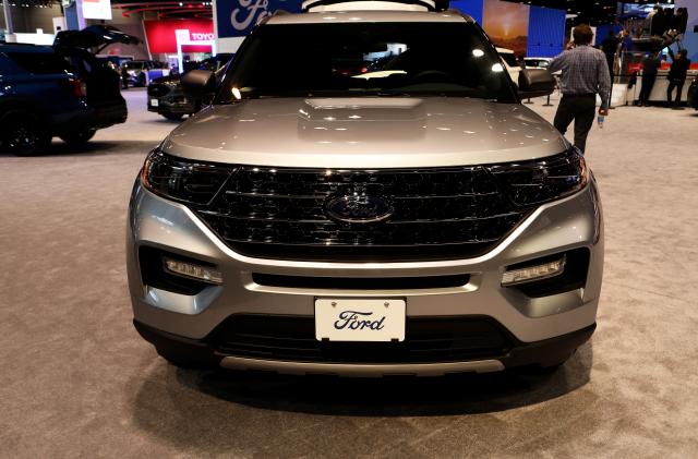 CHICAGO - FEBRUARY 07:  2020 Ford Explorer is on display at the 112th Annual Chicago Auto Show at McCormick Place in Chicago, Illinois on February 7, 2020.  (Photo By Raymond Boyd/Getty Images)"n