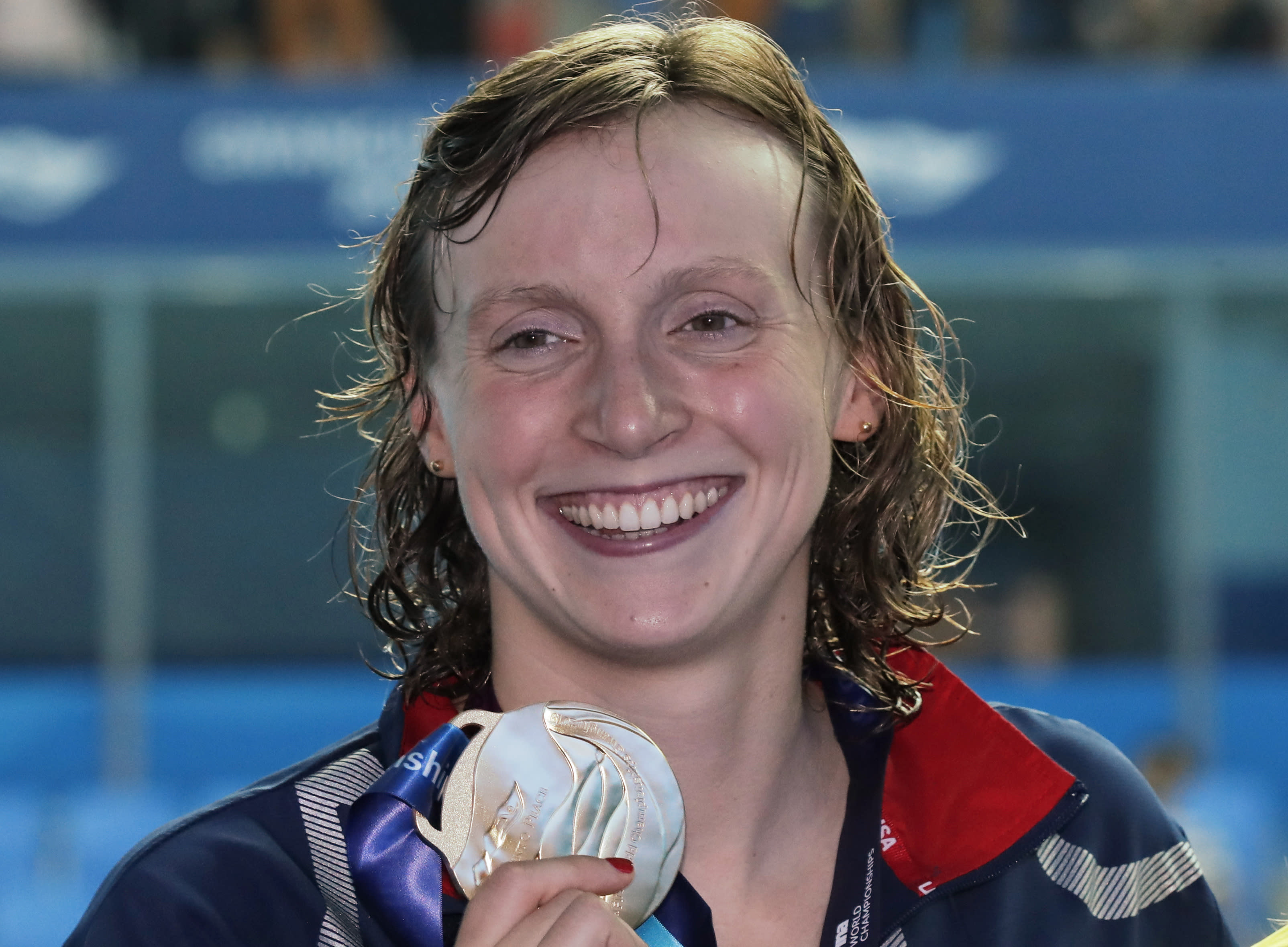 Adversity hits Katie Ledecky in way it never has before