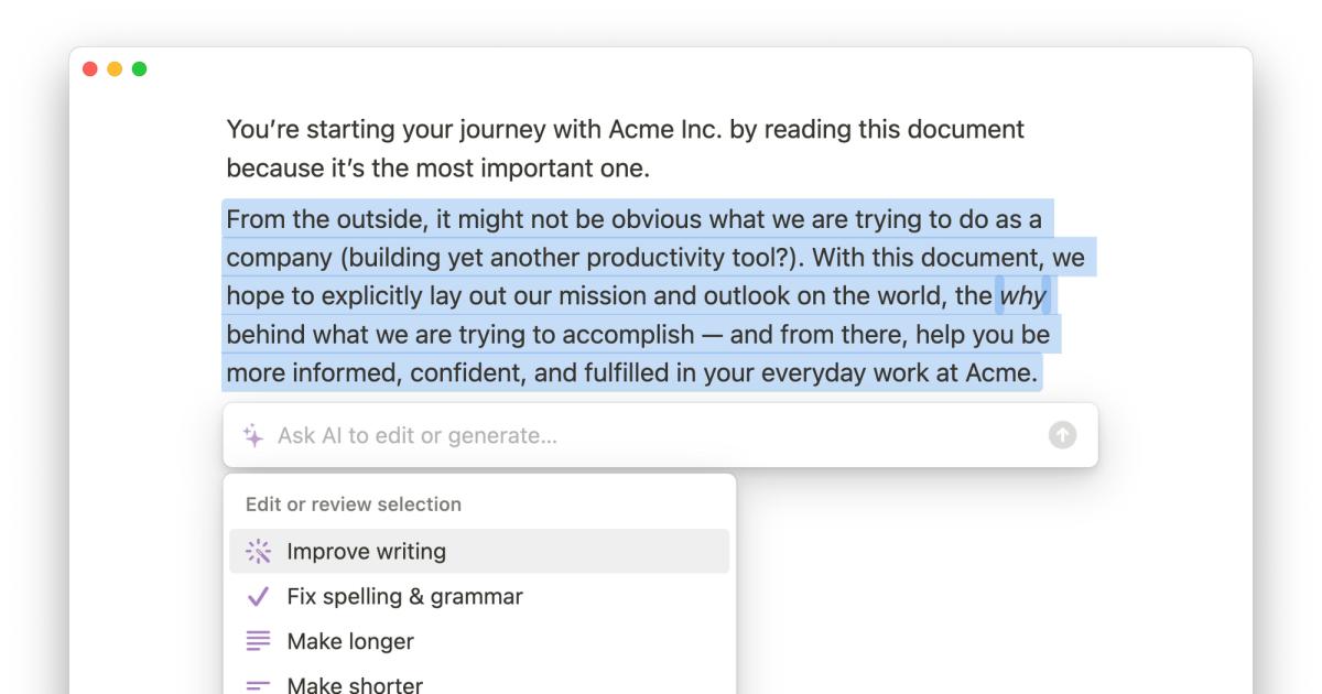 Notion’s AI editor is now available to anyone who wants writing help | Engadget