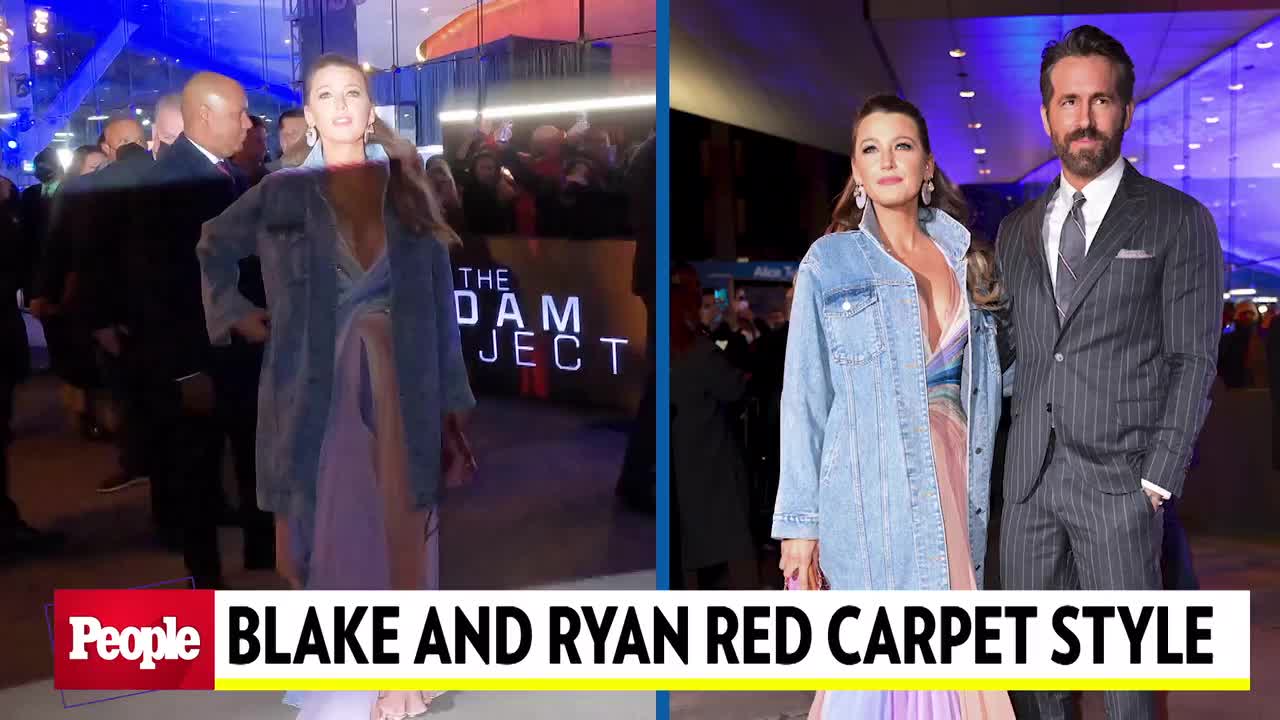 Blake Lively and Ryan Reynolds Stun at NYC Premiere of 'The Adam Project