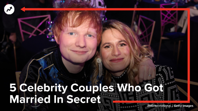 Celebrity Couples Who Got Married in Secret