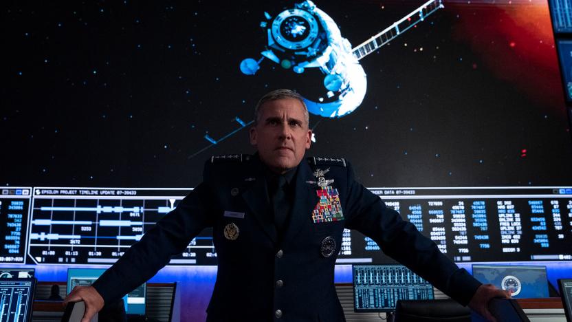 Steve Carrell in 'Space Force' for Netflix