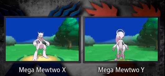 Here Are Pokemon X Y S Evolved Starters And Mewtwo S Other Mega Form Engadget