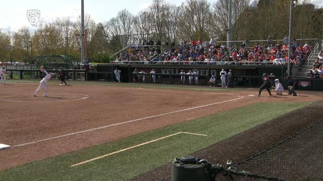 No. 4 UCLA softball holds on for another one-run win vs. Oregon State to clinch series