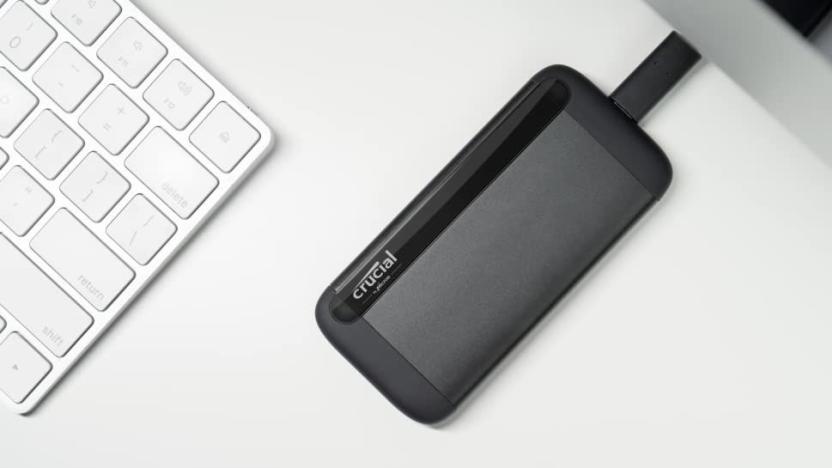 Crucial X8 portable SSD