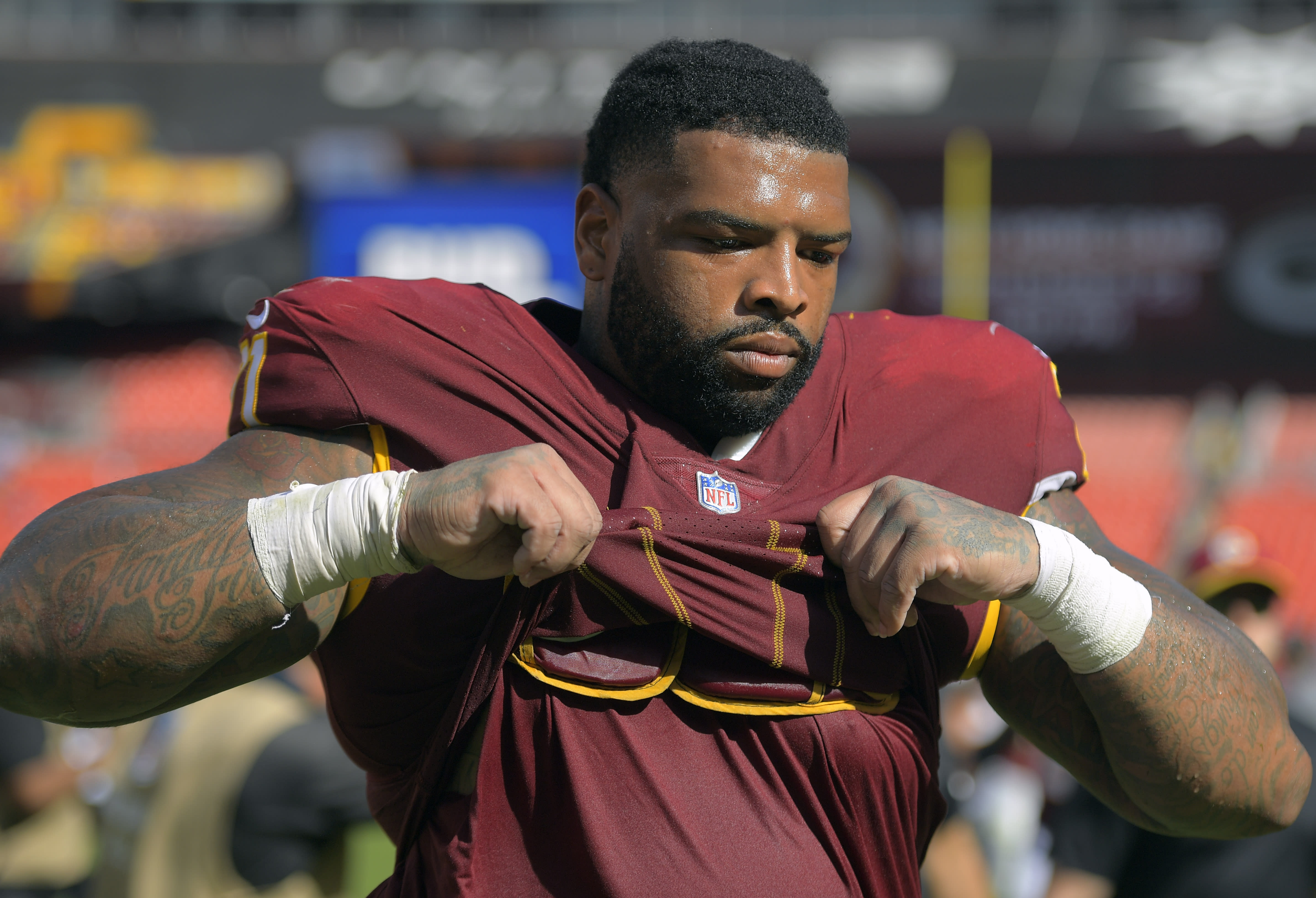 Trent Williams unloads on Redskins president Bruce Allen, questions why he  still has a job