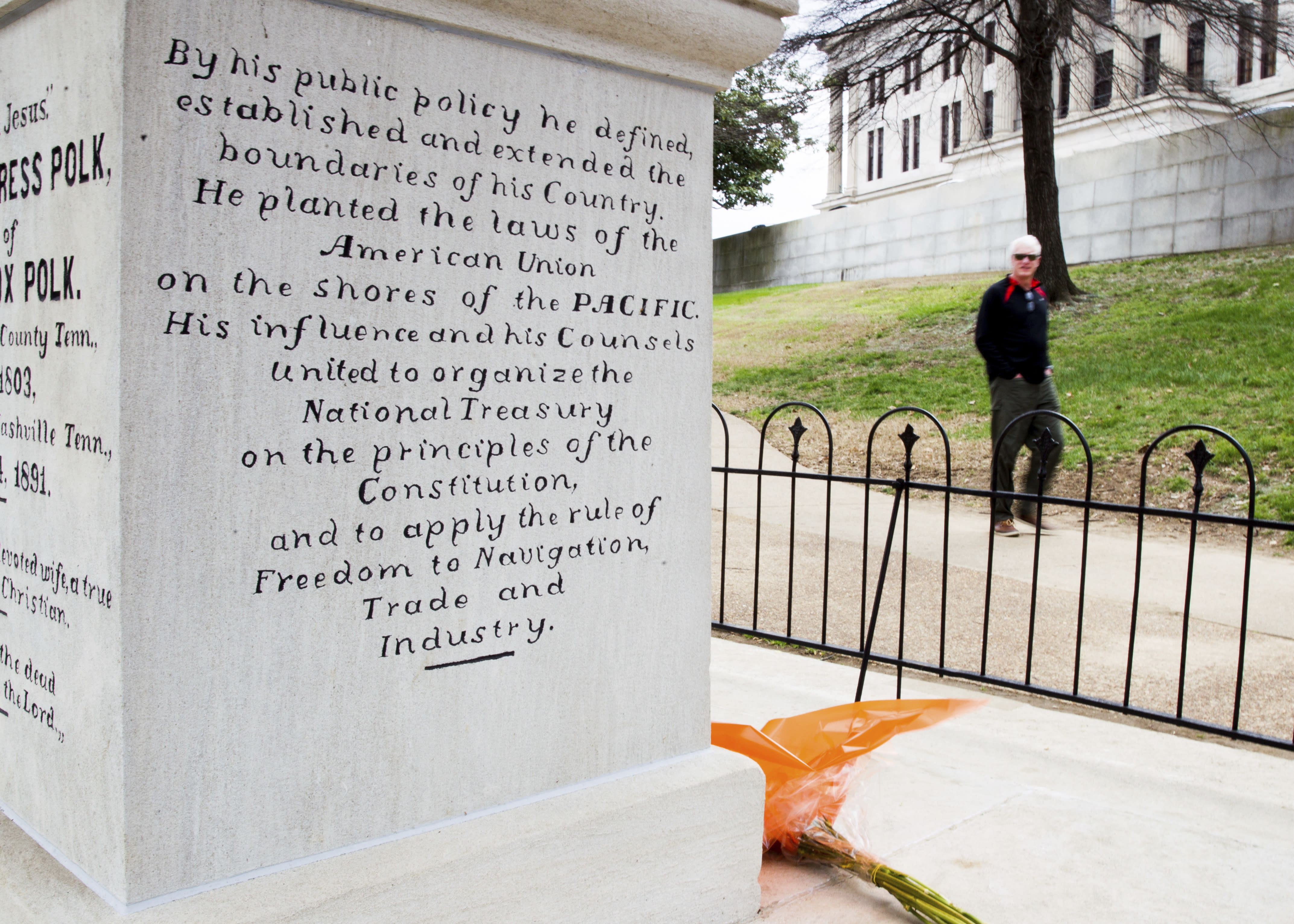 Plan to dig up President Polk&#39;s body _ again _ stirs trouble