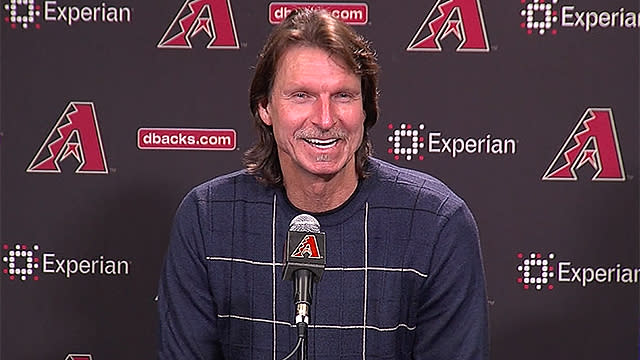 Randy Johnson HOF Press Conference