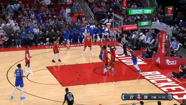 Kemba Walker with a 2-pointer vs the Houston Rockets