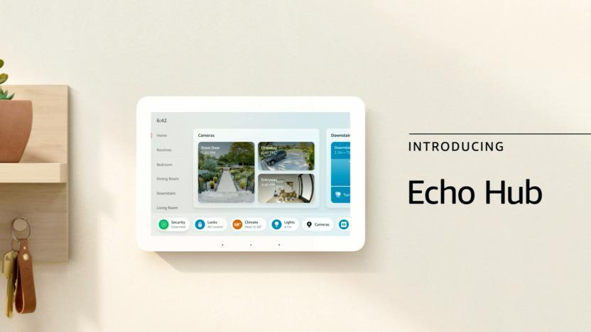 Priced at $180, Amazon's Echo Hub is a new smart home control center designed to make it easier to manage all the devices in your house. 