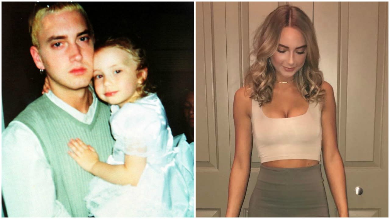 Eminems Daughter Hailie 21 Looks Totally Grown Up And Super Fit Now See The Stunning Pics 