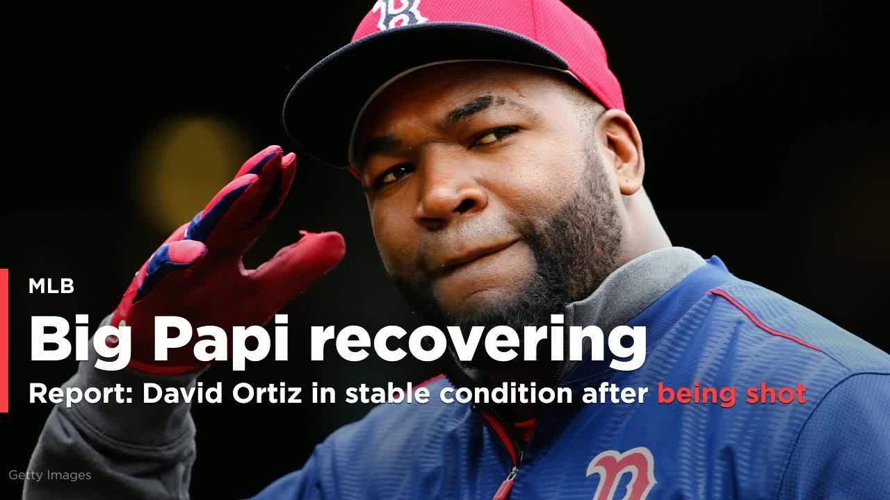 Report: David Ortiz in stable condition after being shot, hospitalized in  Dominican Republic