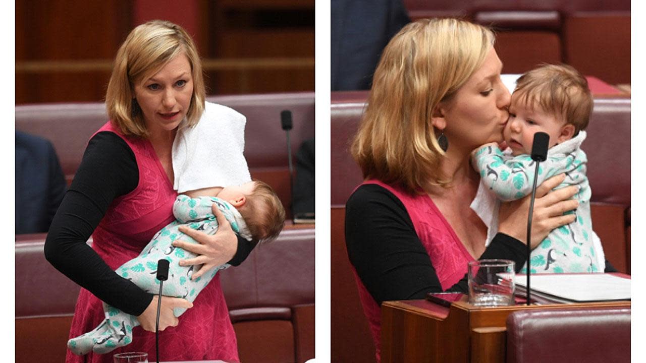 Breastfeeding Senator Targeted By Vicious Trolls