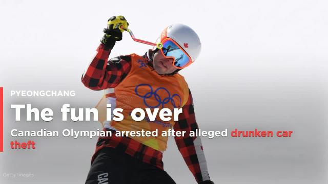 Canadian Olympian arrested after alleged drunken car theft in PyeongChang