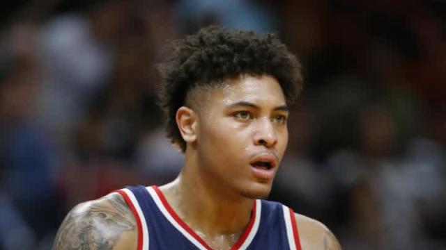 Wizards' Kelly Oubre ejected for decking Celtics' Kelly Olynyk after play