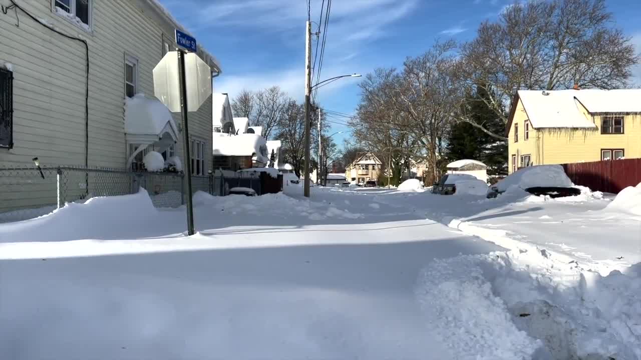 Clean-up efforts in Lackawanna