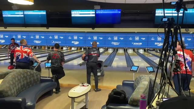 Los Angeles Dodgers outfielder Mookie Betts bowls in PBA Tour's U.S. Open in Indianapolis