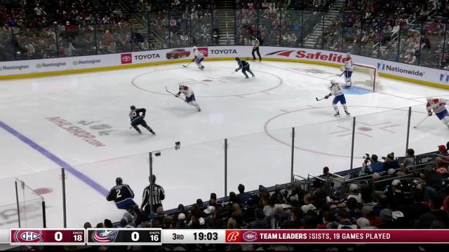 Canadiens vs Blue Jackets