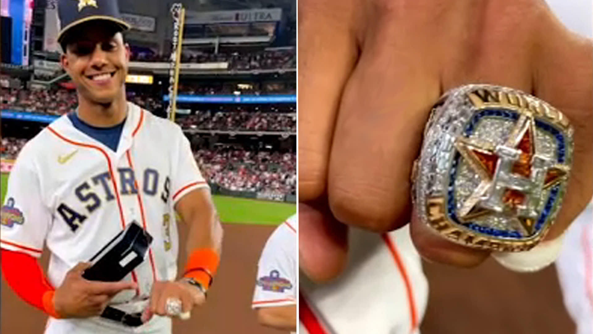 Houston Astros 2022 World Series championship ring