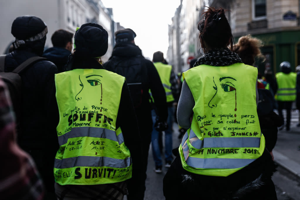 En Images Acte 28 Les Gilets Jaunes à Lheure Européenne