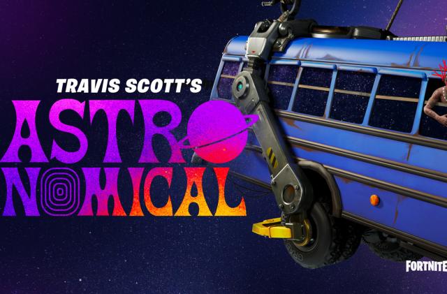 Travis Scott's 'Astronomical' experience in 'Fortnite'