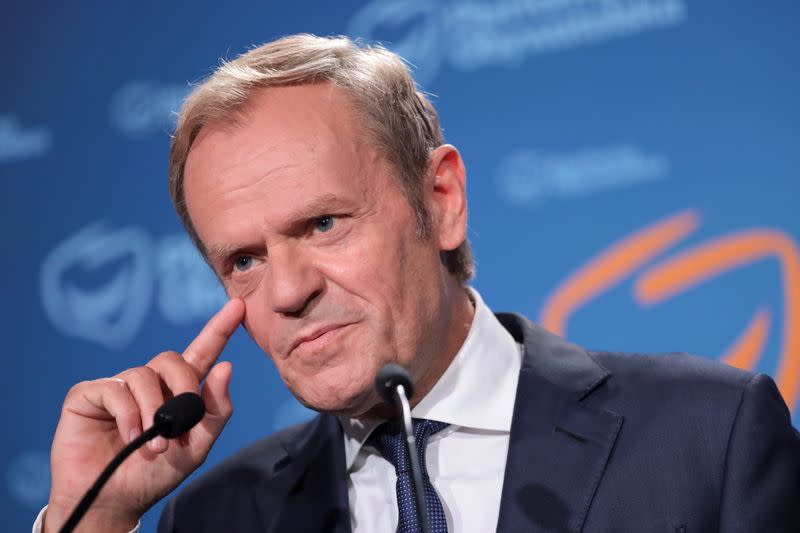 Polski Tusk mówi, że spory z UE mogą ostatecznie zakończyć blok