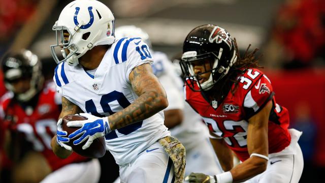 RADIO: Colt's Moncrief complimentary of Hasselbeck's work at QB