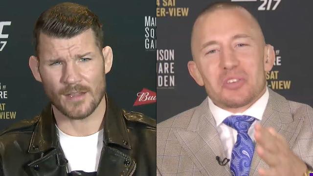 Bisping 'sick of talking', wants to punch GSP 'in the face' at UFC 217