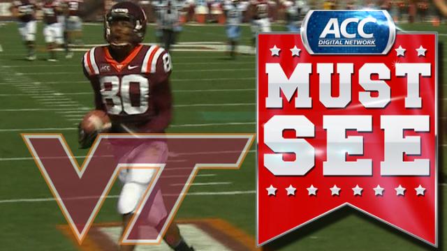 Virginia Tech's Logan Thomas Goes Deep To Demitri Knowles For TD | ACC Must See Moment