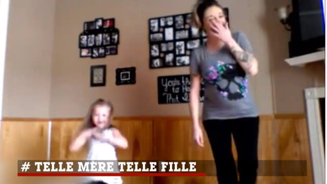 Insolite La Choregraphie D Une Femme Enceinte Et De Sa Fillette Enflamme Le Net