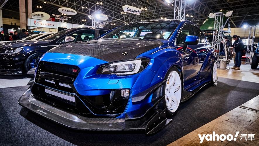 【東京改裝車展】裝了真的跑得快！Subaru誇張化寬體戰駒VARIS × ORIGINALRUNDUCE WRX辛辣上陣！ - 10