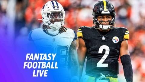 Fantasy Game Changers: Players to trust in Cowboys vs. Steelers | Fantasy Football Live