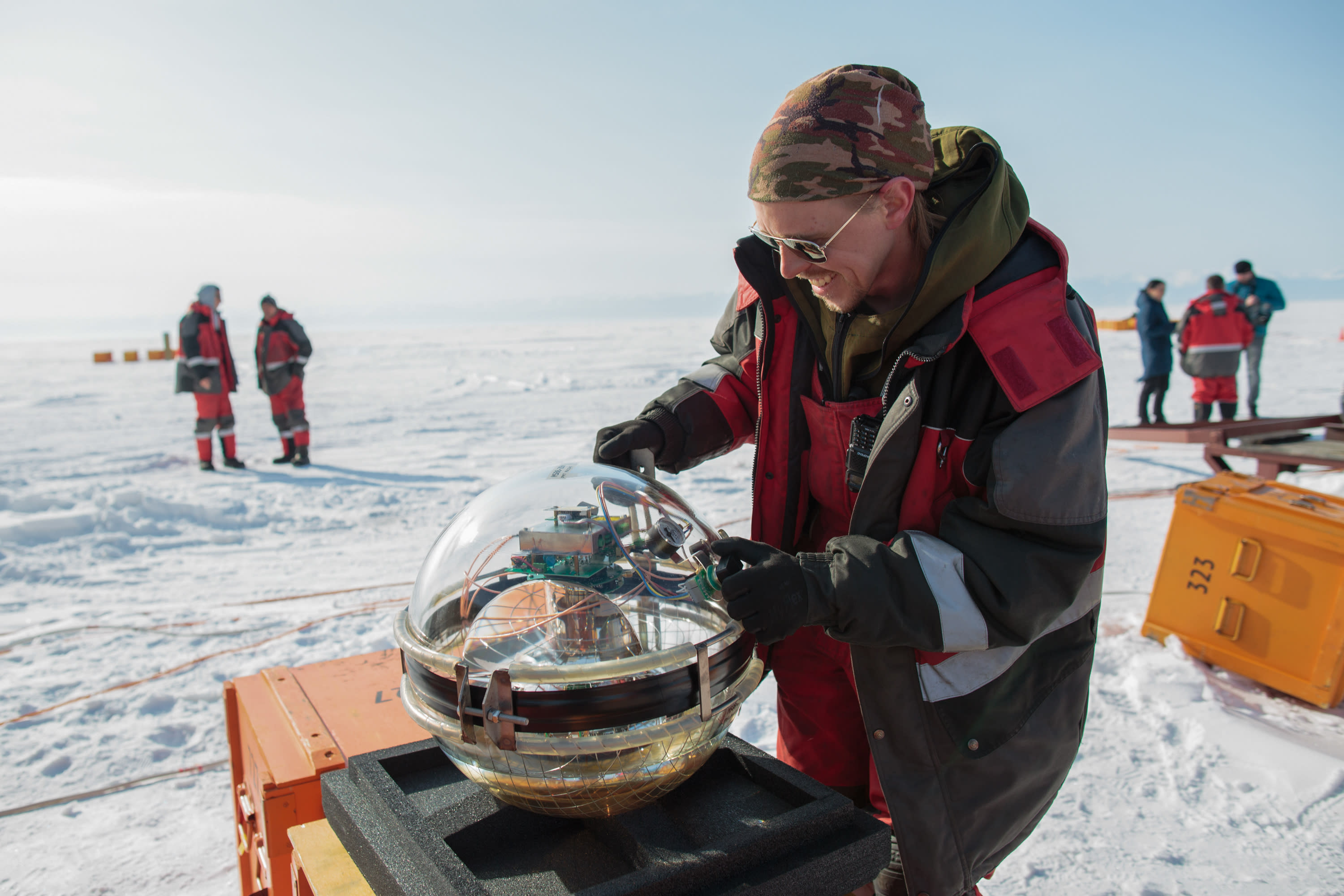 Russia has sunk a neutrino observatory in the deepest lake of the world