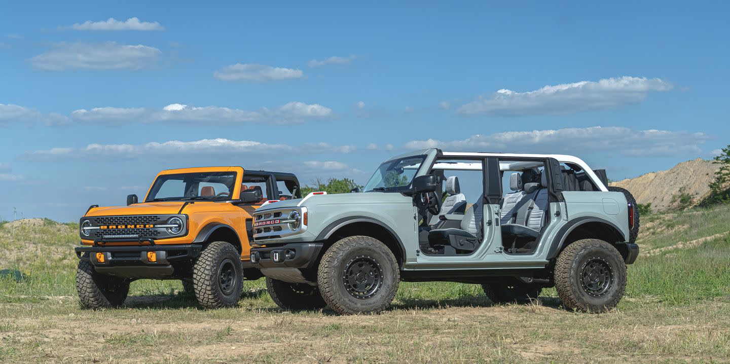 2021 Ford Bronco's Six Trim Levels Explained