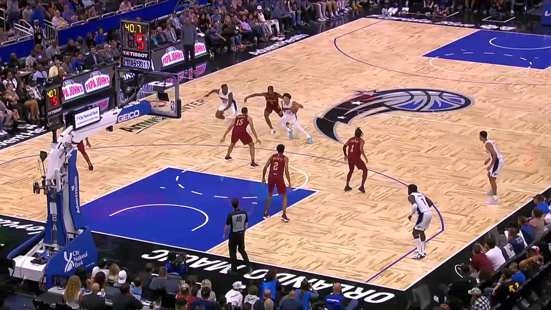 Top blocks from Orlando Magic vs. Cleveland Cavaliers