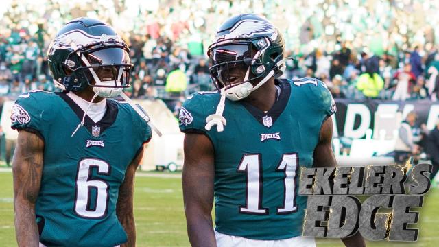A.J. Brown on the Eagles dynamic receiving duo | Ekeler’s Edge