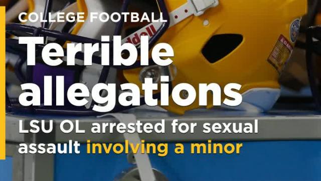 Report: Suspended LSU OL Ed Ingram was arrested for alleged sexual assault involving minor