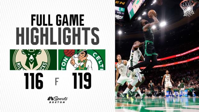 HIGHLIGHTS: Celtics beat Bucks in East showdown