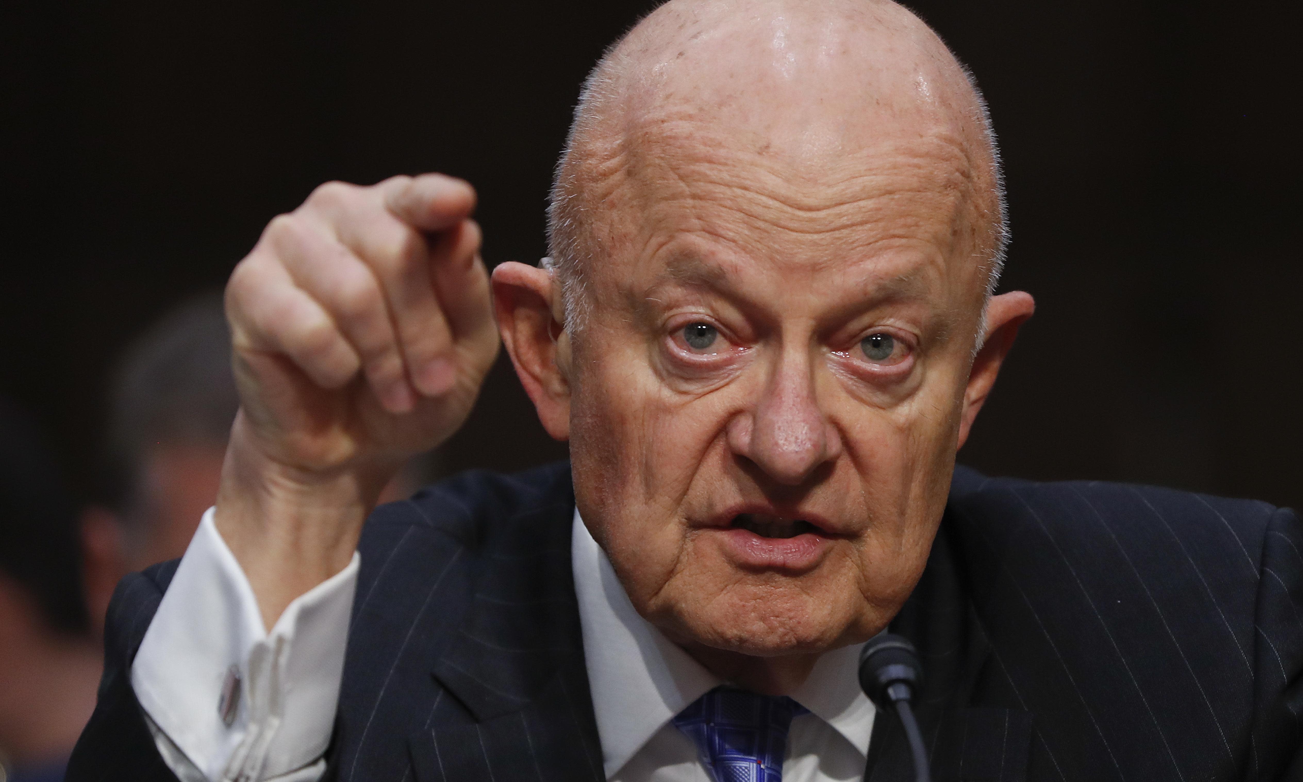 James Clapper: democratic institutions are &apos;under assault&apos; by Trump