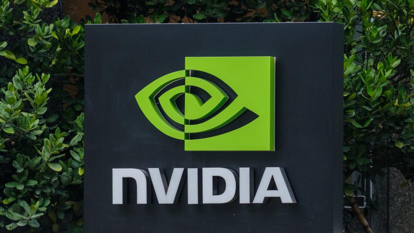 TAIPEI, TAIWAN - 2021/03/30: American multinational technology company incorporated in Delaware, Nvidia logo seen in Taipei. (Photo by Walid Berrazeg/SOPA Images/LightRocket via Getty Images)